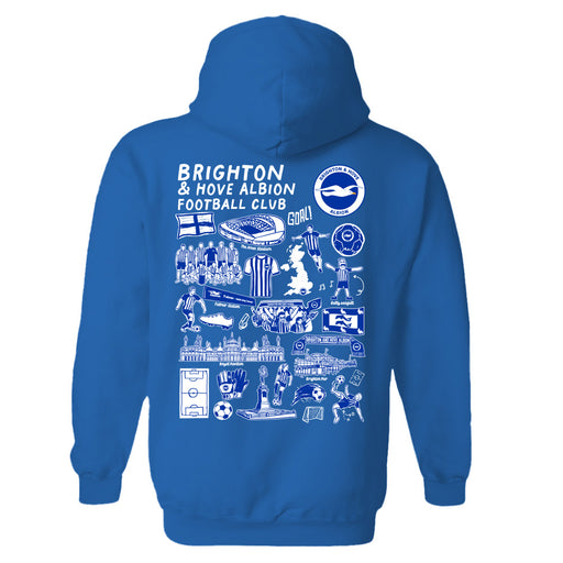 Brighton Womens Royal Pullover Cotton Hoodie - Vive La Fête - Online Apparel Store