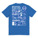 Brighton Womens Royal Cotton Tshirt - Vive La Fête - Online Apparel Store