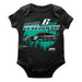 Brad Keselowski Cotton Short Sleeve Bodysuit Black