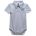 Brad Keselowski Vive La Fete Polo Pencil Stripe Bodysuit - Gray
