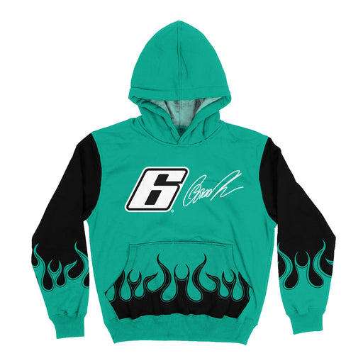 Brad Keselowski Vive La Fete NASCAR Pullover Hoodie - Teal