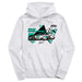 Brad Keselowski NASCAR Pullover Cotton Hoodie - White