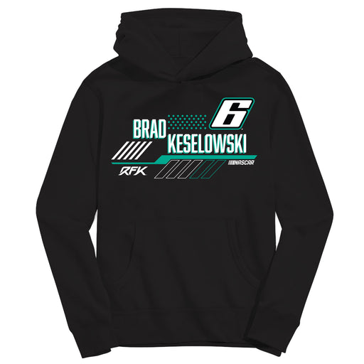 Brad Keselowski NASCAR Pullover Cotton Hoodie - Black