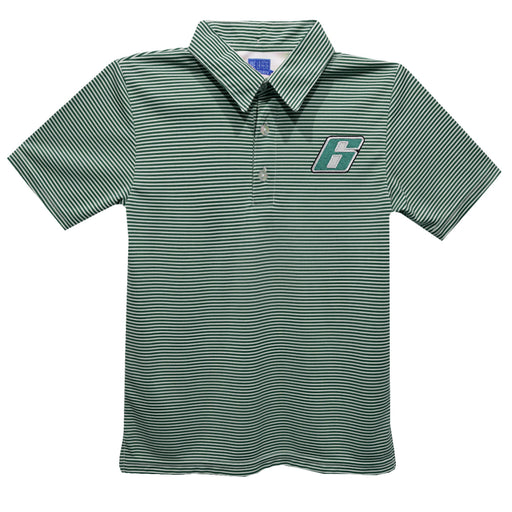 Brad Keselowski Vive La Fete Pencil Stripe Polo - Green