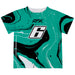 Brad Keselowski Vive La Fete NASCAR Marble T-Shirt  - Teal