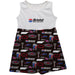 NASCAR Bristol Repeat Print Impressions Sleeveless Tank Dress Black