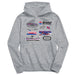 NASCAR Bristol Youth Pullover Cotton Hoodie Gray