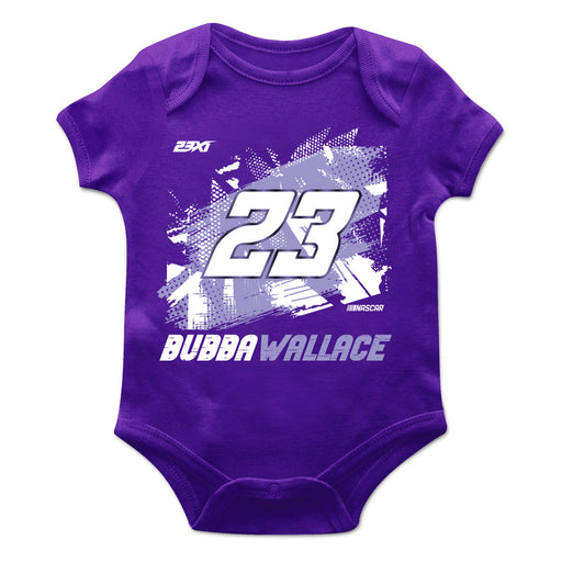 Bubba Wallace Cotton Short Sleeve Bodysuit Red