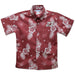 Bubba Wallace Vive La Fete Hawaiian Print Button-Down Shirt - Red