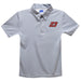 Bubba Wallace Vive La Fete Pencil Stripe Polo - Gray