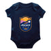 Carolina Ascent Cotton Short Sleeve Bodysuit Navy