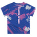 Carolina Ascent Paint Brush Boys Game Day Blue Short Sleeve Tee - Vive La Fête - Online Apparel Store