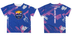 Carolina Ascent Paint Brush Boys Game Day Blue Short Sleeve Tee - Vive La Fête - Online Apparel Store