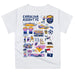 Carolina Ascent Impressions Artwork Boys White Short Sleeve Tee - Vive La Fête - Online Apparel Store