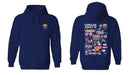 Carolina Ascent Women's Navy Pullover Cotton Hoodie - Vive La Fête - Online Apparel Store