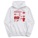 Canadá Soccer Youth White Pullover Cotton Hoodie