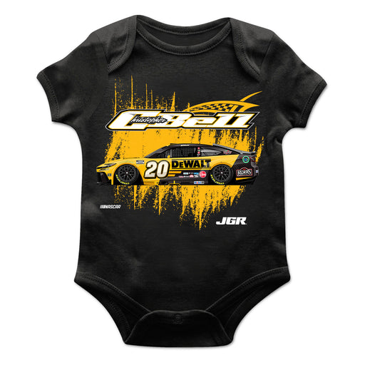 Christopher Bell Cotton Short Sleeve Bodysuit Black