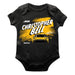 Christopher Bell Cotton Short Sleeve Bodysuit Black