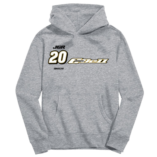 Christopher Bell NASCAR Pullover Cotton Hoodie - Grey