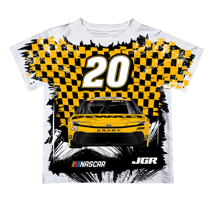 Christopher Bell Vive La Fete NASCAR Checkered Racing Car T-Shirt - Gold