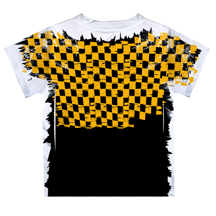 Christopher Bell Vive La Fete NASCAR Checkered Racing Car T-Shirt - Gold - Vive La Fête - Online Apparel Store