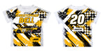 Christopher Bell Vive La Fete NASCAR Abstract Kids T-Shirt  - Gold - Vive La Fête - Online Apparel Store