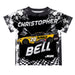 Christopher Bell Vive La Fete NASCAR Abstract Kids T-Shirt  - Black
