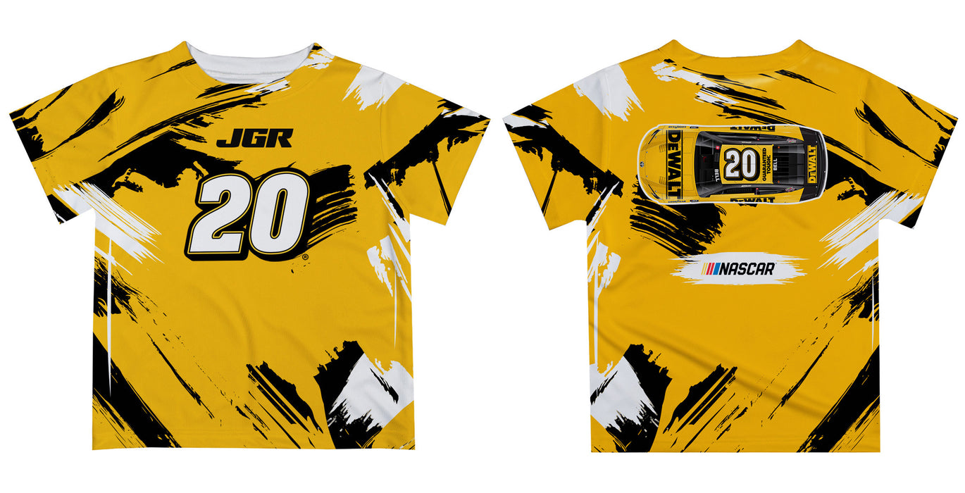 Christopher Bell Vive La Fete NASCAR Paint Brush T-Shirt - Gold - Vive La Fête - Online Apparel Store