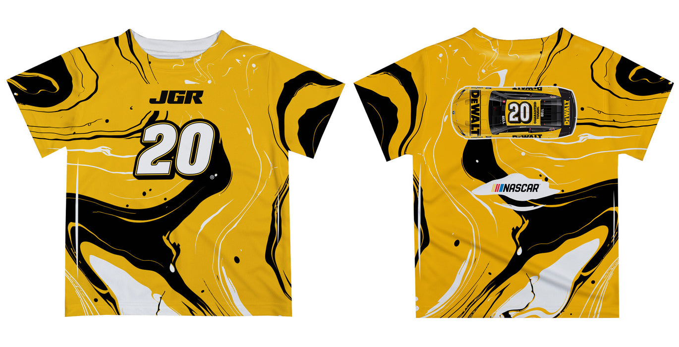 Christopher Bell Vive La Fete NASCAR Marble T-Shirt  - Gold - Vive La Fête - Online Apparel Store