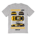 Christopher Bell NASCAR Car View Cotton T-Shirt - Grey