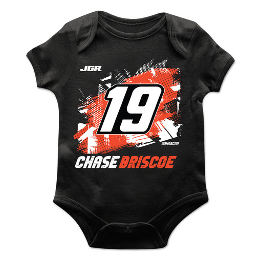 Chase Briscoe Cotton Short Sleeve Bodysuit Black