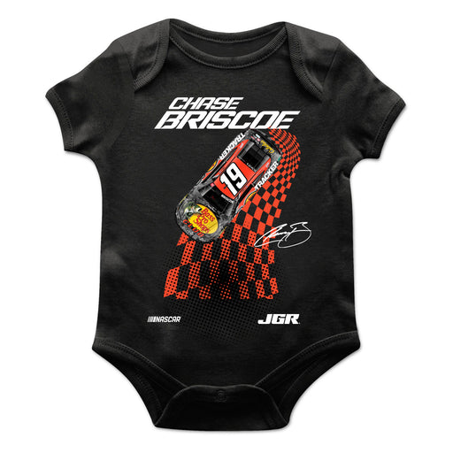 Chase Briscoe Cotton Short Sleeve Bodysuit Black
