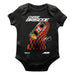 Chase Briscoe Cotton Short Sleeve Bodysuit Black