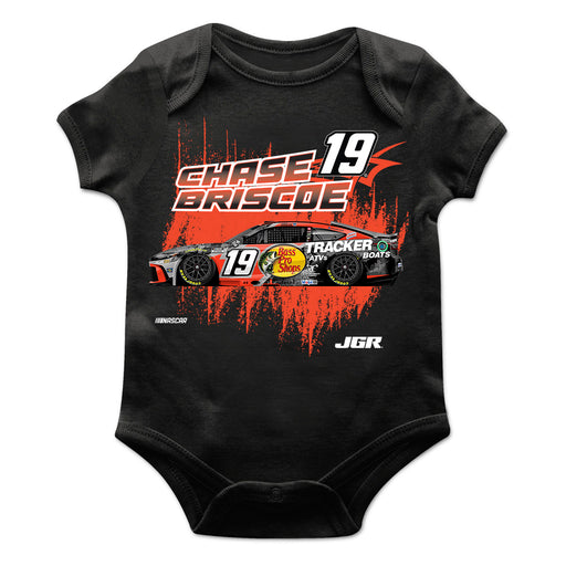 Chase Briscoe Cotton Short Sleeve Bodysuit Black