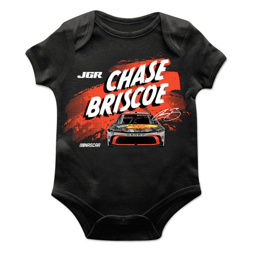 Chase Briscoe Cotton Short Sleeve Bodysuit Black