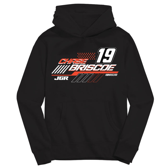 Chase Briscoe NASCAR Pullover Cotton Hoodie - Black