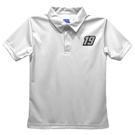 Chase Briscoe Vive La Fete Solid Polo - White