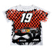 Chase Briscoe Vive La Fete NASCAR Checkered Racing Car T-Shirt - Orange