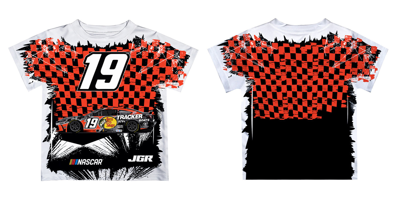 Chase Briscoe Vive La Fete NASCAR Checkered Racing Car T-Shirt - Orange - Vive La Fête - Online Apparel Store