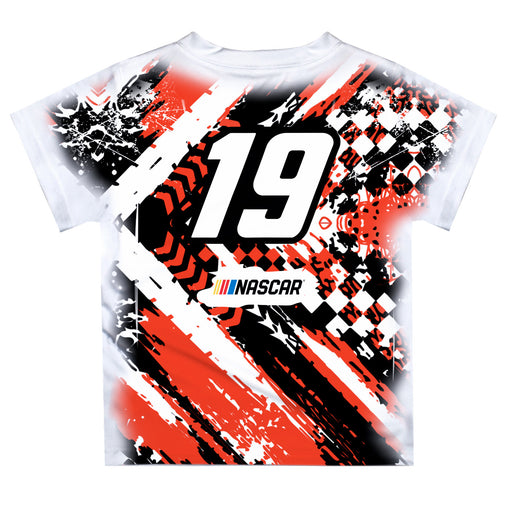 Chase Briscoe Vive La Fete NASCAR Abstract Kids T-Shirt  - Orange - Vive La Fête - Online Apparel Store