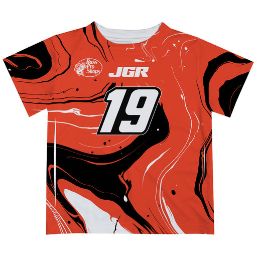Chase Briscoe Vive La Fete NASCAR Marble T-Shirt  - Orange