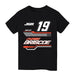 Chase Briscoe NASCAR Geometric Classic Front Cotton T-Shirt - Black