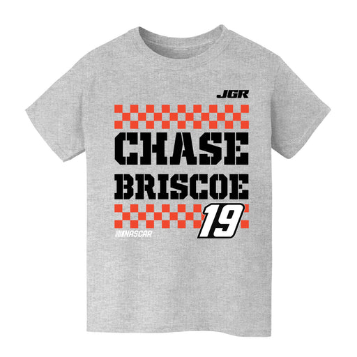 Chase Briscoe NASCAR Grid Car Cotton T-Shirt  - Grey