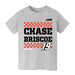 Chase Briscoe NASCAR Grid Car Cotton T-Shirt  - Grey
