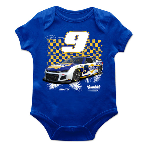 Chase Elliott Cotton Short Sleeve Bodysuit Royal