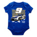 Chase Elliott Cotton Short Sleeve Bodysuit Royal