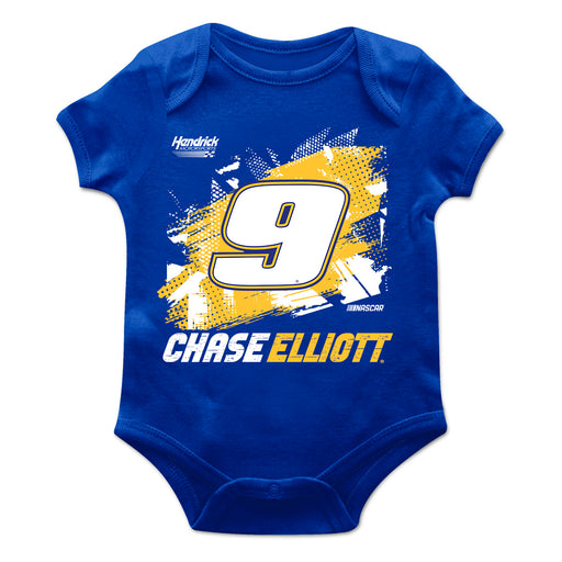 Chase Elliott Cotton Short Sleeve Bodysuit Royal