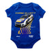 Chase Elliott Cotton Short Sleeve Bodysuit Royal