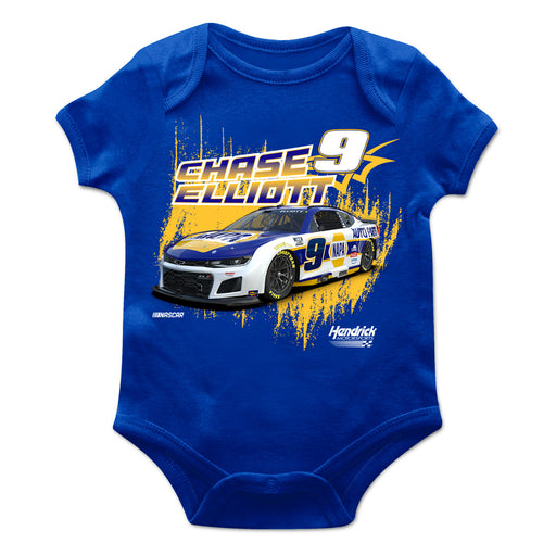Chase Elliott Cotton Short Sleeve Bodysuit Royal