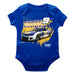 Chase Elliott Cotton Short Sleeve Bodysuit Royal